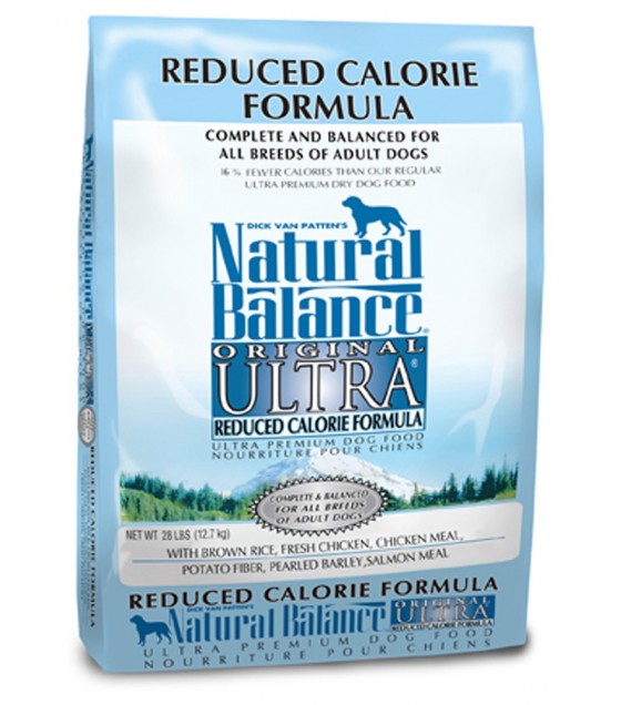 Natural Balance Original Ultra Reduced Calorie Formula Dry Dog Food 28lb